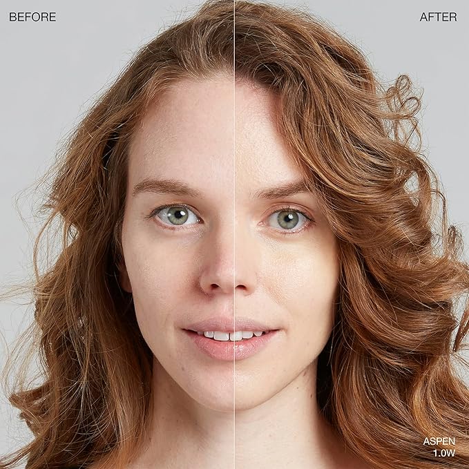 Ogee Sculpted Complexion Foundation Stick (Aspen 1.0W - Fair, Warm Undertones) Full Coverage Foundation Makeup - Instantly Balance & Even Complexion - 70% Organic Ingredients-BrightBean Baby