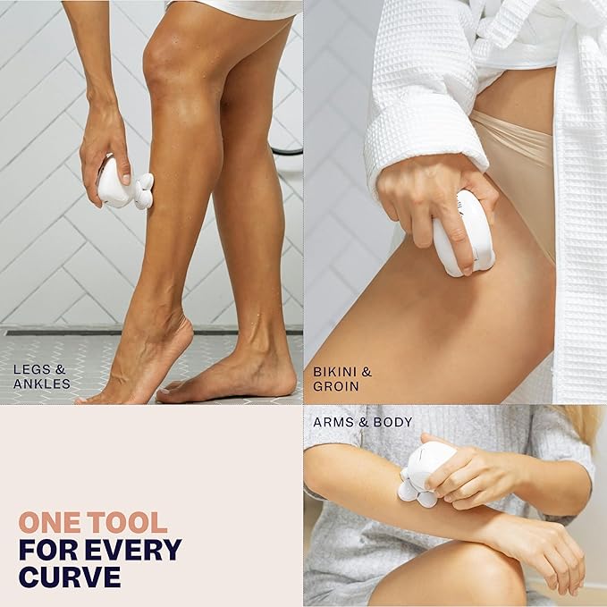 FlexSeries Electric Razor for Women - Silk Smooth Legs, Body Hair, & Pubic Shaver - for Private Area, Sensitive Skin, Bikini Trimmer-BrightBean Baby