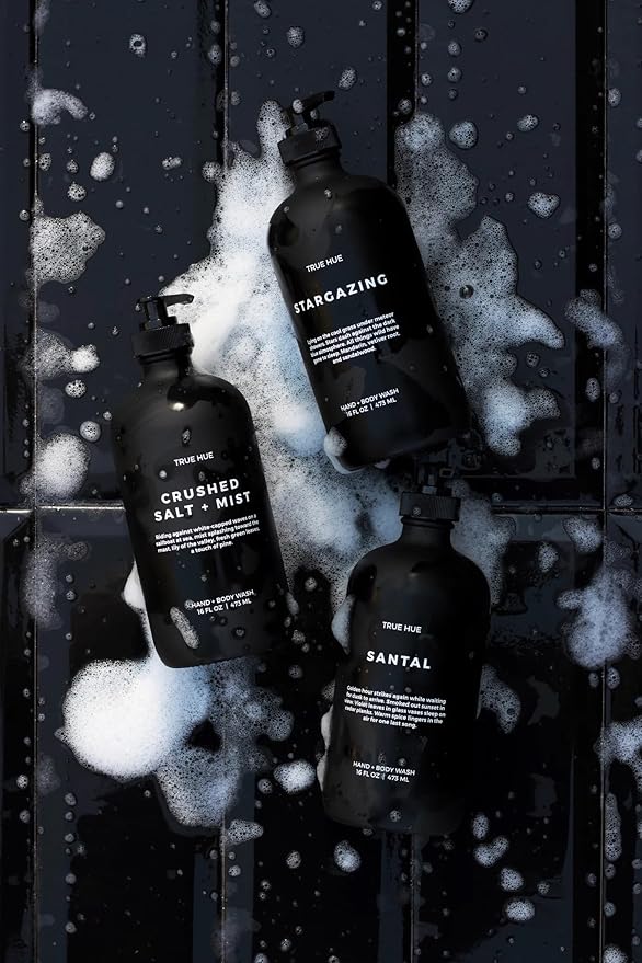Crushed Salt + Mist Hand and Body Wash Luxury Hand and Body Wash | Paraben and Sulfate Free | Vegan | 16 fl oz