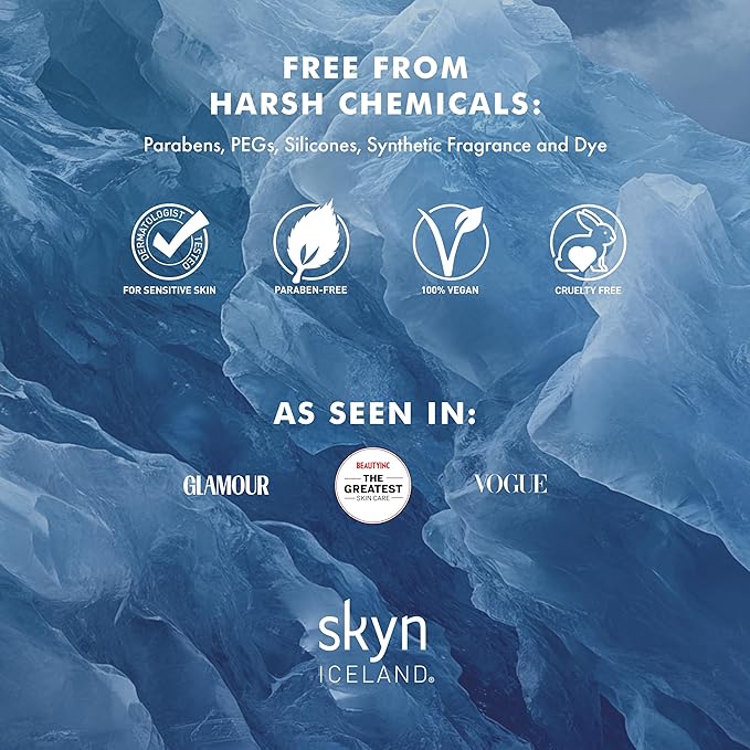 skyn ICELAND Hydro Cool Firming Under Eye Patches, Instant Cooling for Puffy, Tired Eyes with Peptides and Coenzyme Q10, 10 Minute Treatment, Vegan, All Skin Types, 4 Pairs-BrightBean Baby