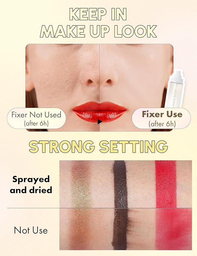 SELF BEAUTY Hydrating Matte Makeup Fixer | Long-Lasting Finish | Lightweight Microfine Mist Spray - 3.38fl.oz, 100ml-BrightBean Baby