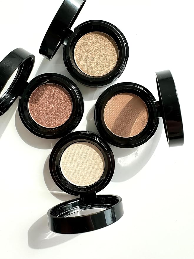 Eyeshadow for Sensitive Eyes, Eyeshadow with Long Durability, Allergy Certified, Fragrance-Free and Vegan Eye Make-Up, Hypoallergenic Make-Up (248 Silk)