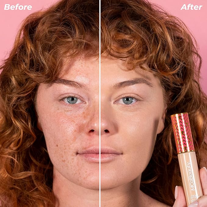 MCoBeauty Instant Concealer Camouflage & Contour, Light, Perfecting Contour with Flawless Coverage, Vegan, Cruelty Free Cosmetics-BrightBean Baby