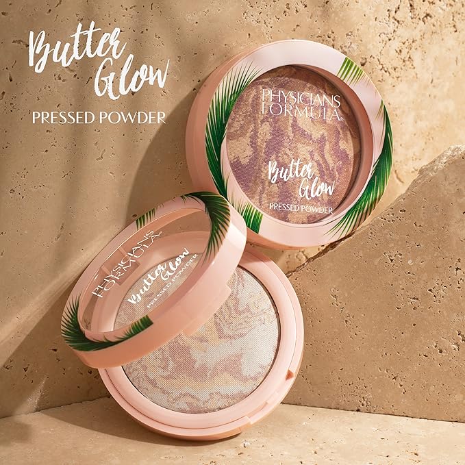 Physicians Formula Butter Glow Pressed Powder Natural Glow-BrightBean Baby