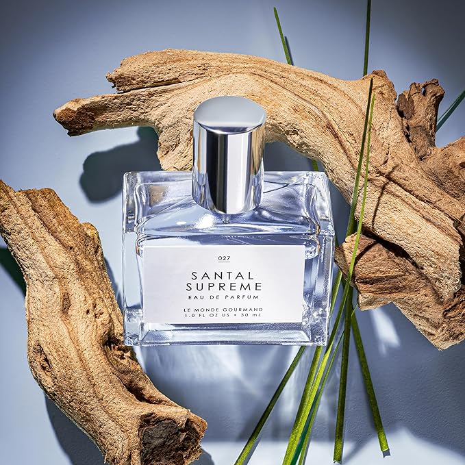 Le Monde Gourmand Santal Supreme Eau de Parfum - 1 fl oz (30 ml) - Sandalwood, Violet, Musky Perfume Notes-BrightBean Baby