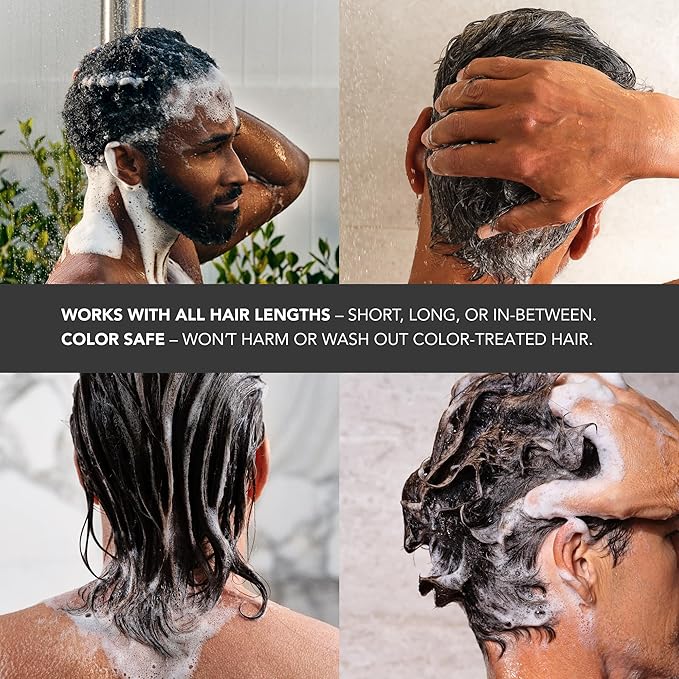Caldera + Lab The Shampoo | Men’s Shampoo for Healthy Hair, Sulfate-Free Daily Cleanser, Dermatologically Tested - All Hair Types-BrightBean Baby