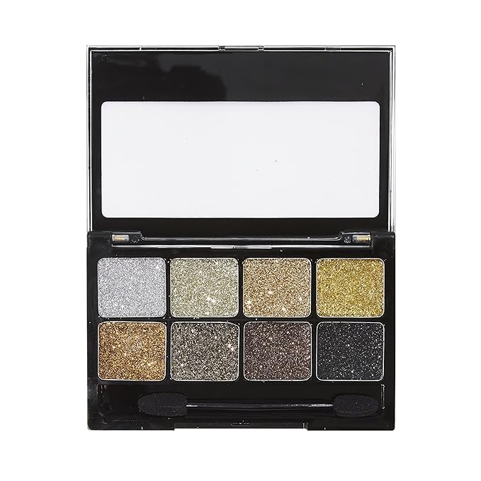 BYS Glitter Gel Makeup Palette 8 shades - Razzle Dazzle-BrightBean Baby