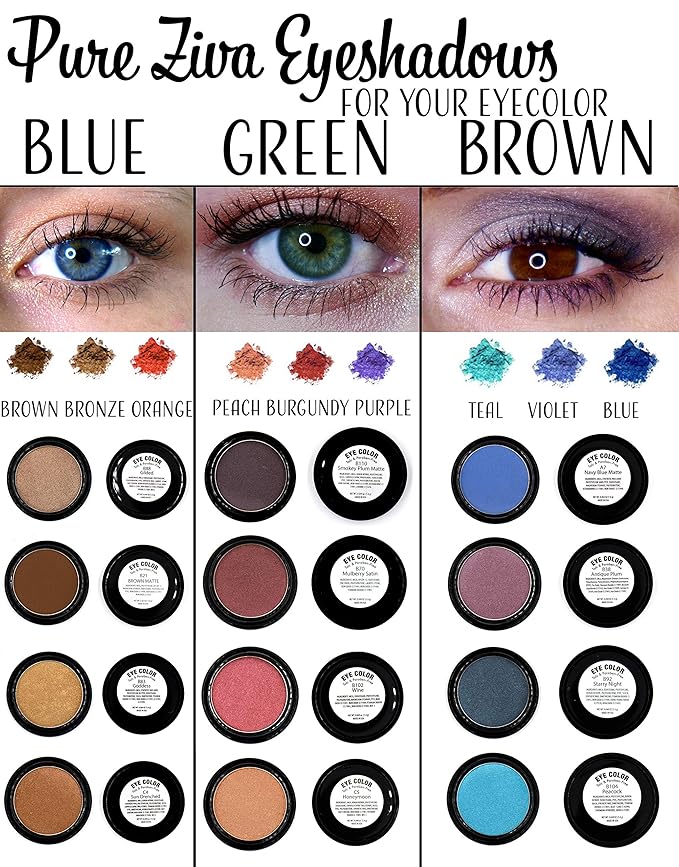 Chocolate Brown Chestnut Cocoa Matte Opaque Pressed Powder Single Vegan Eyeshadow; Talc, Paraben & Cruelty Free-BrightBean Baby