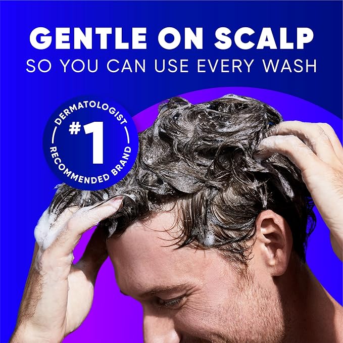 Head & Shoulders Clinical Dandruff Shampoo Twin Pack, Prescription Strength, Oil & Flake Control, Seborrheic Dermatitis Relief, Citrus, 13.5 Fl Oz Each (Set of 2)-BrightBean Baby