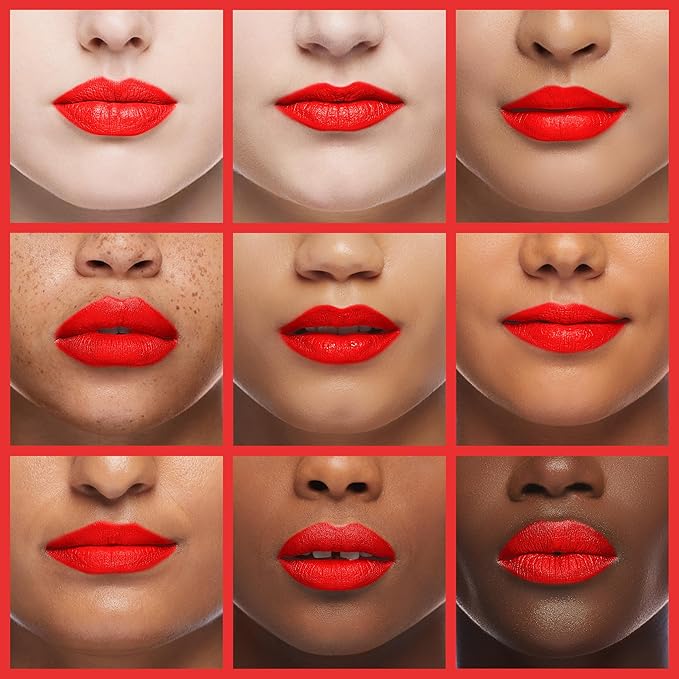 Revlon Super Lustrous The Luscious Mattes Lipstick, High Impact with Moisturizing Velvety Formula, On Fire, 0.74 oz