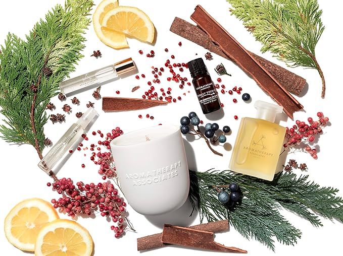 Aromatherapy Associates Forest Therapy Pure Essential Oil Blend. Premium Undiluted Blend to Bring The Outside in. Hand-Crafted with Pink Pepper, Cypress and Ho Wood (0.33 fl oz)-BrightBean Baby