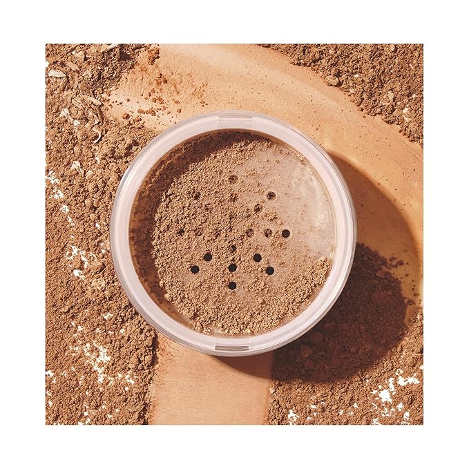 COVER FX Perfect Setting Powder - Shade Tan - Loose Makeup Finishing Powder - Mattify Skin and Lock in Makeup - Blurs Fine Lines - Full Size-BrightBean Baby