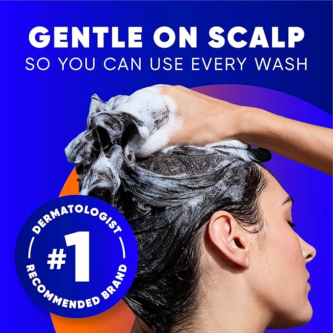 Head & Shoulders Clinical Strength Dandruff Shampoo and Conditioner Set, Dry Scalp Relief, Up to 100% Flake Protection, Selenium Sulfide Formula, 13.5 & 9.1 Fl Oz, 2 Pack-BrightBean Baby