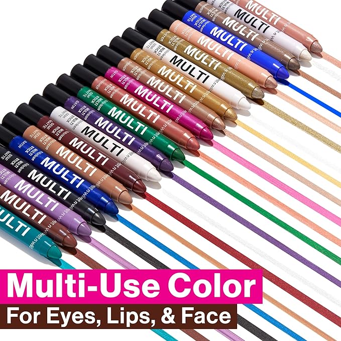 wet n wild Color Icon Cream Eyeliner Eyeshadow Multi-Stick, Moisturizing, Nourishing Velvety Cream-to-Powder Buildable & Blendable Formula, Cruelty-Free & Vegan - Cheat Day