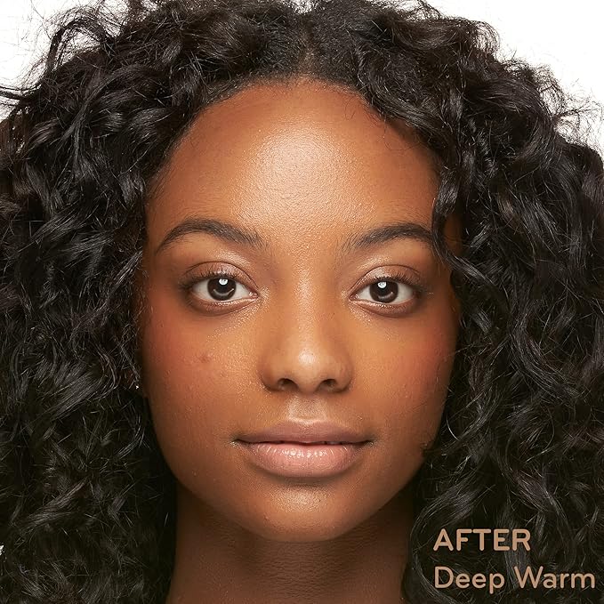 pūrlisse Radiant Glow Illuminating BB Cream with SPF 30 - Glow BB Cream Enriched with Goji & Hawthorn Berry for Dewy Skin - Helps to Improve Skin Texture & Radiance - Deep (1.4 oz)-BrightBean Baby