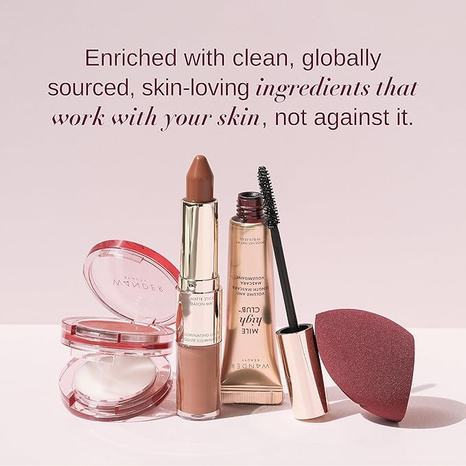 Wander Beauty Dualist Matte and Illuminating Concealer Makeup - Tan - Dual-Ended Matte Concealer Stick + Liquid Concealer - Full Coverage Concealer Brightens, Firms, & Hydrates Under Eyes - 0.28 fl oz-BrightBean Baby