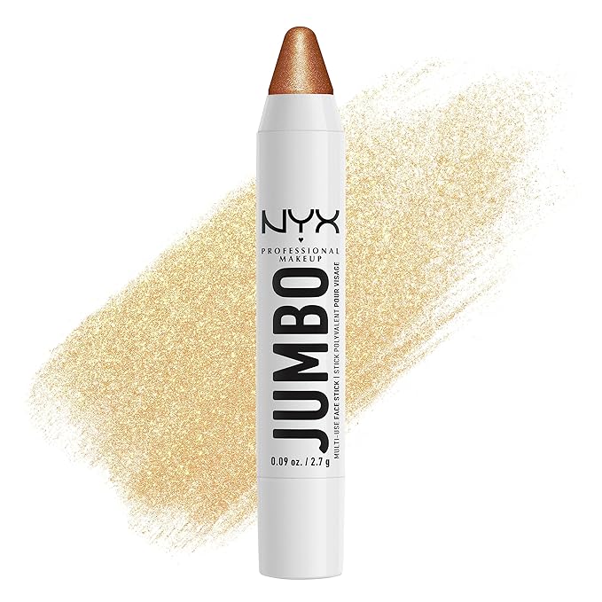 NYX PROFESSIONAL MAKEUP, Jumbo Multi-Use Face Highlighter Stick - Apple Pie-BrightBean Baby