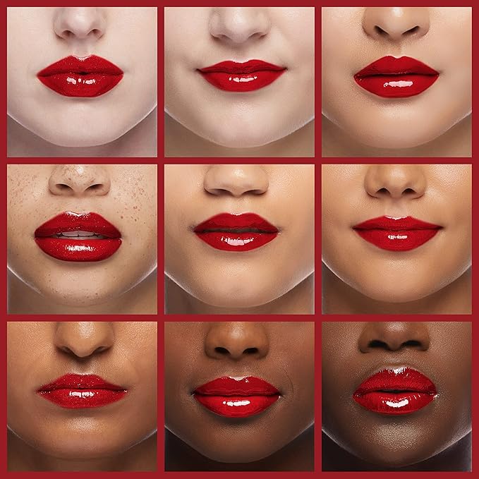 Rimmel London Provocalips 16hr Kiss-Proof Lip Color - Two-Step Liquid Lipstick to Lock in Color and Shine - 550 Play With Fire, .14 fl.oz.