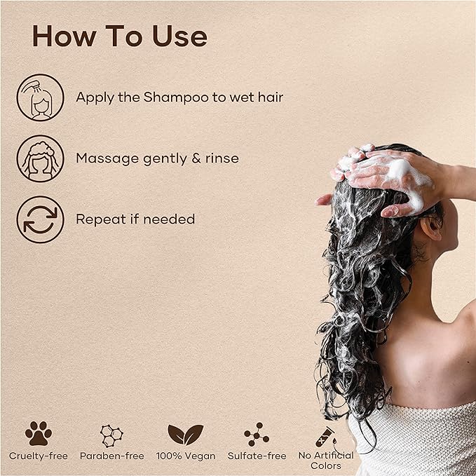 Botanic Hearth Argan Shampoo, Hydrating & Volumizing, Sulfate & Paraben Free, All Hair Types & Color Treated Hair, Men and Women 16 fl oz-BrightBean Baby