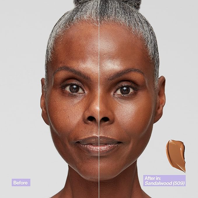 Revlon Illuminance Skin-Caring Liquid Foundation, Hyaluronic Acid, Hydrating and Nourishing Formula with Medium Coverage, 609 Sienna (Pack of 1)-BrightBean Baby