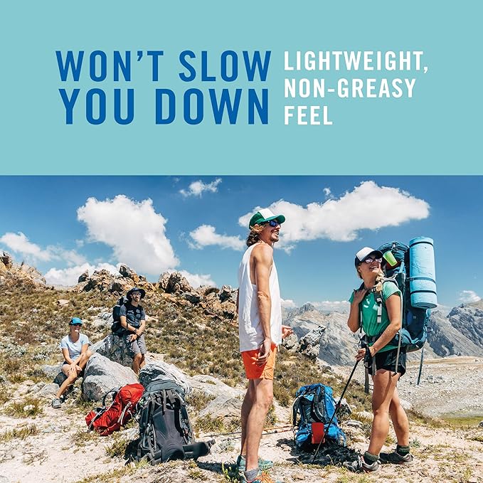 Banana Boat Kids Sport Sunscreen Stick SPF 50 Travel Size 0.5oz & Sport Ultra Sunscreen Lotion SPF 50 Family Size 12oz-BrightBean Baby