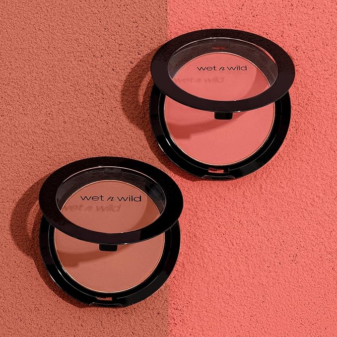 wet n wild Color Icon Blush, Effortless Glow & Seamless Blend infused with Luxuriously Smooth Jojoba Oil, Sheer Finish with a Matte Natural Glow, Cruelty-Free & Vegan - Nudist Society(Packaged)-BrightBean Baby