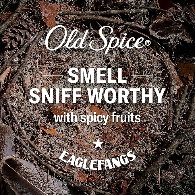 Old Spice Body Wash for Men, Eaglefangs, Long Lasting Lather, 24 fl oz (Pack of 4)-BrightBean Baby