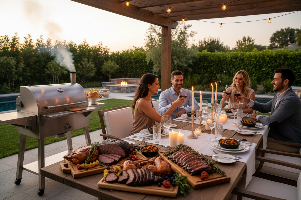 How to Host a Backyard Smoker Dinner