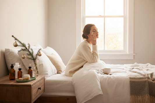 Calm Over Chaos: Christmas Day Glow Routine