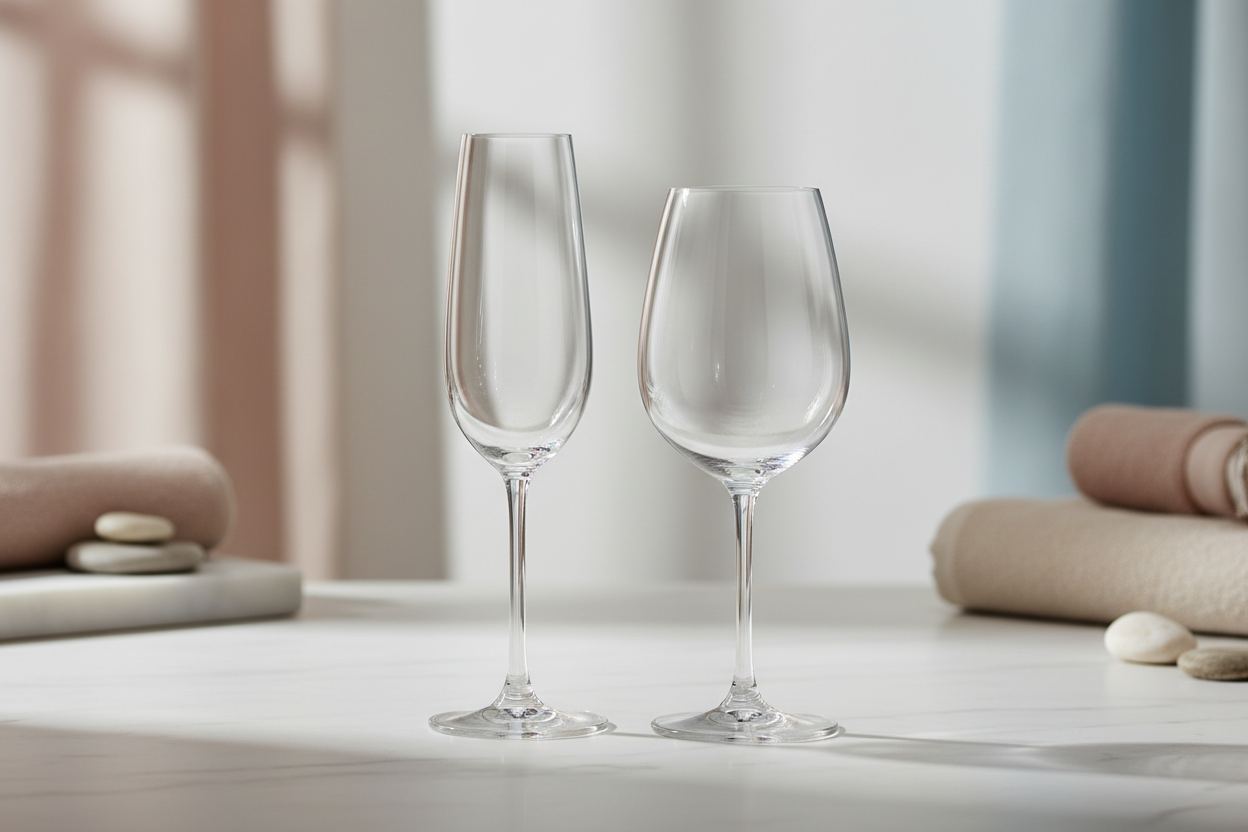 Champagne Glass vs Wine Glass: What's the Difference?