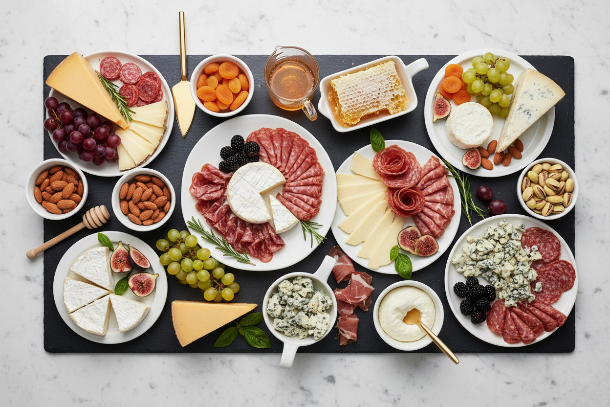 The Perfect Charcuterie & Cheese Board Setup