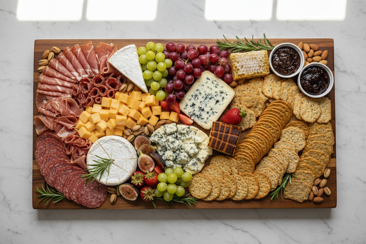 How to Build a Charcuterie Display for Guests