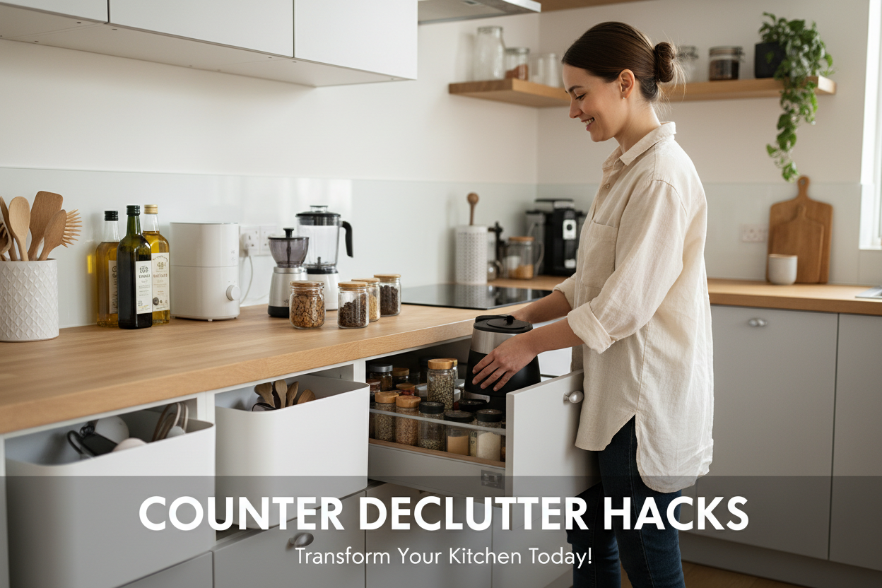 Counter Declutter Hacks That Work