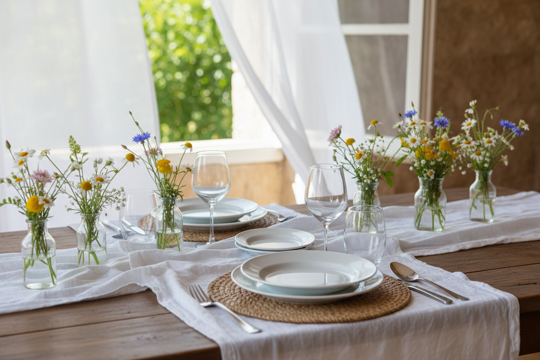 Creating a Light and Airy Summer Tablescape