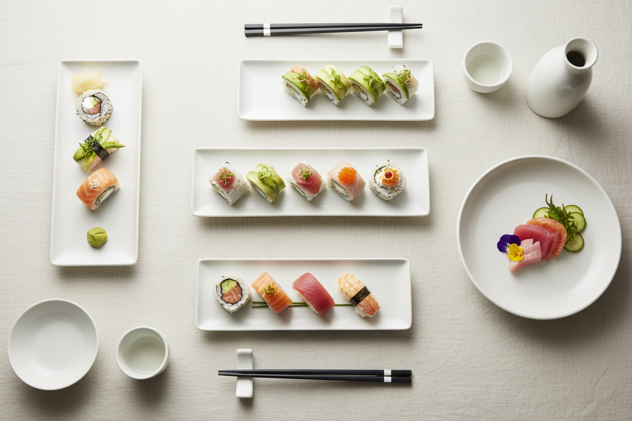 Elevated Sushi Night Styling