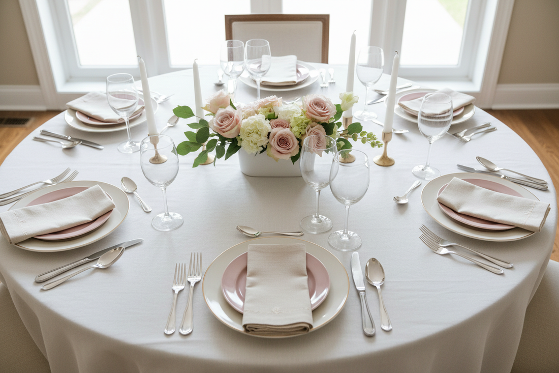 How to Set a Formal Dinner Table Step by Step