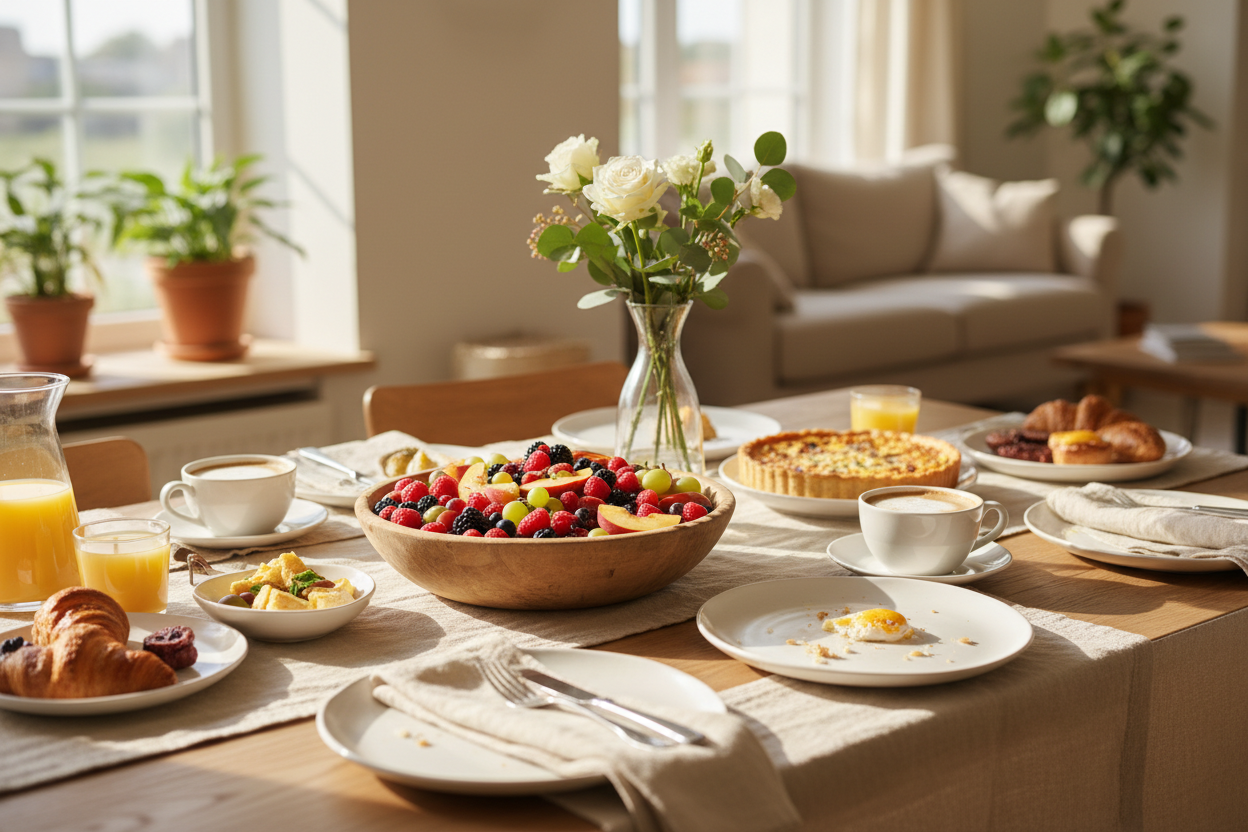 How to Create a Casual Yet Elegant Weekend Brunch