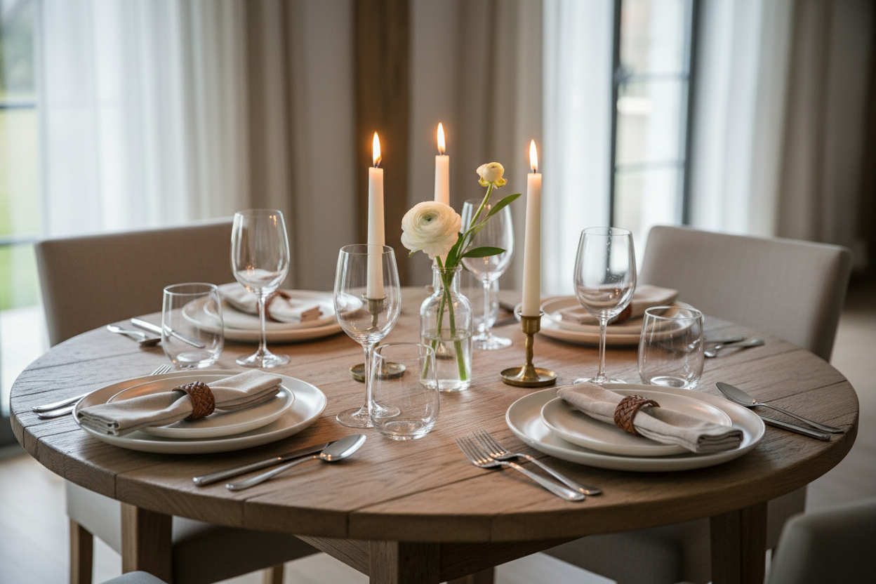How to Host a Small Dinner Party Without Stress