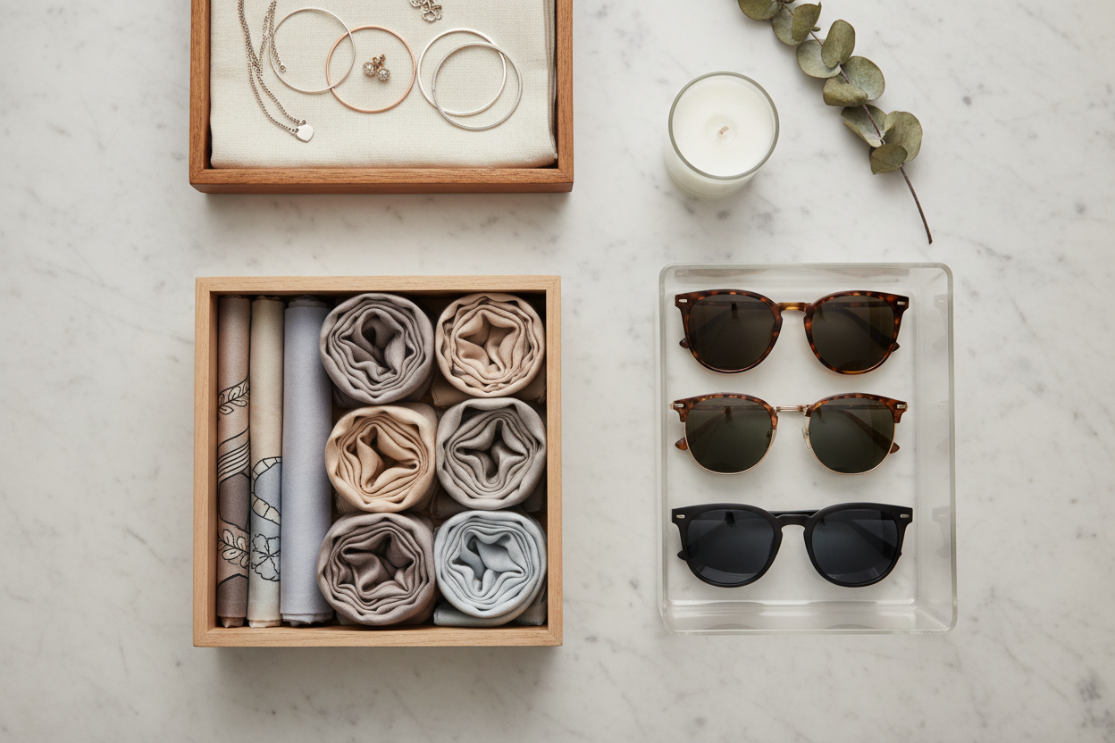 How to Organize Accessories Without Mess