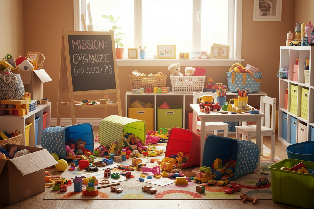 How to Organize Kids' Items Efficiently