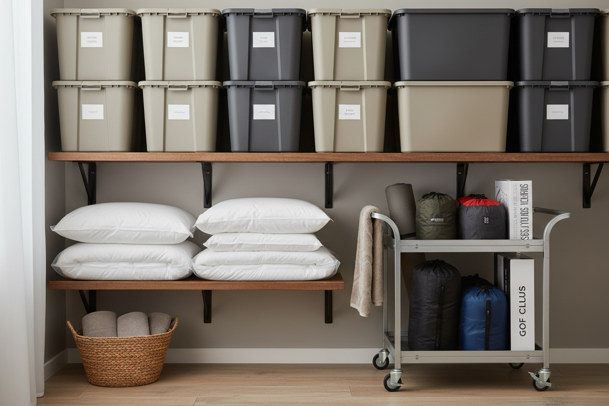How to Store Bulky Items Efficiently