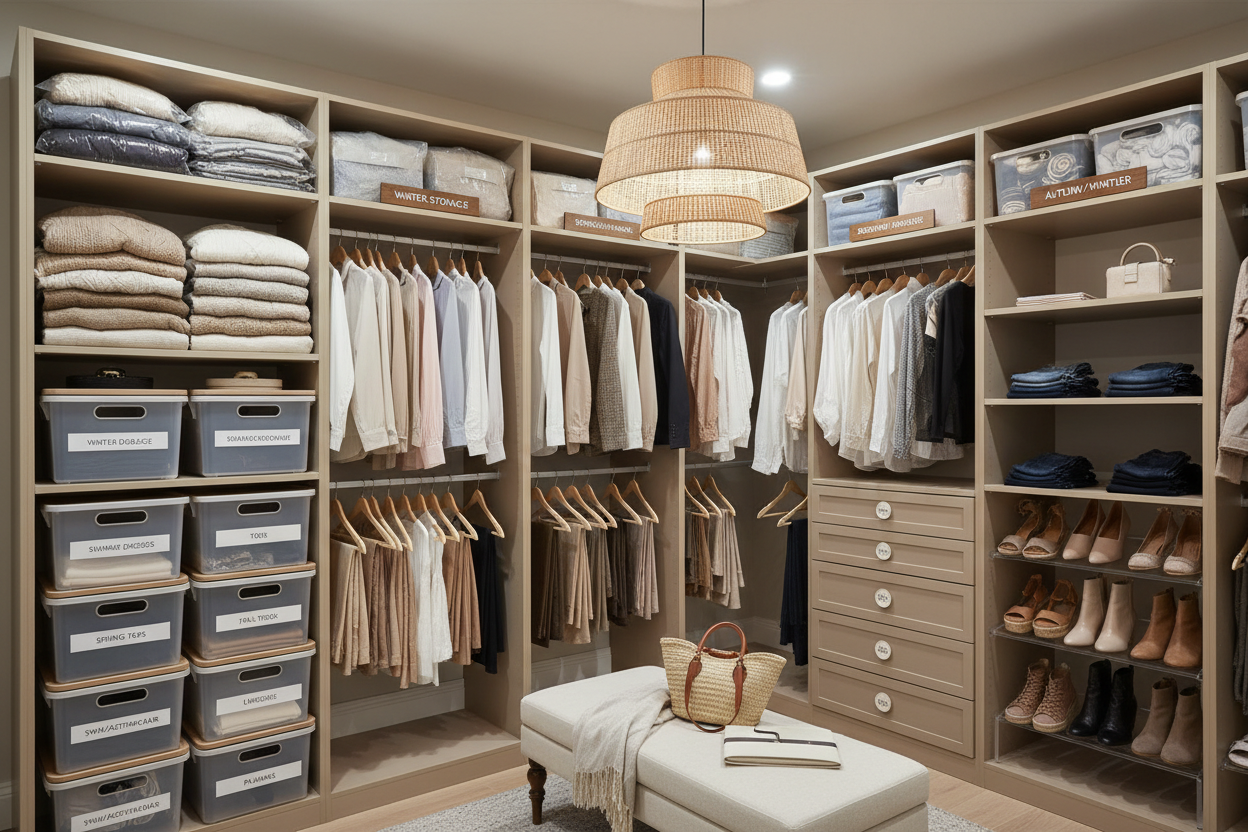 How to Store Seasonal Clothing Efficiently