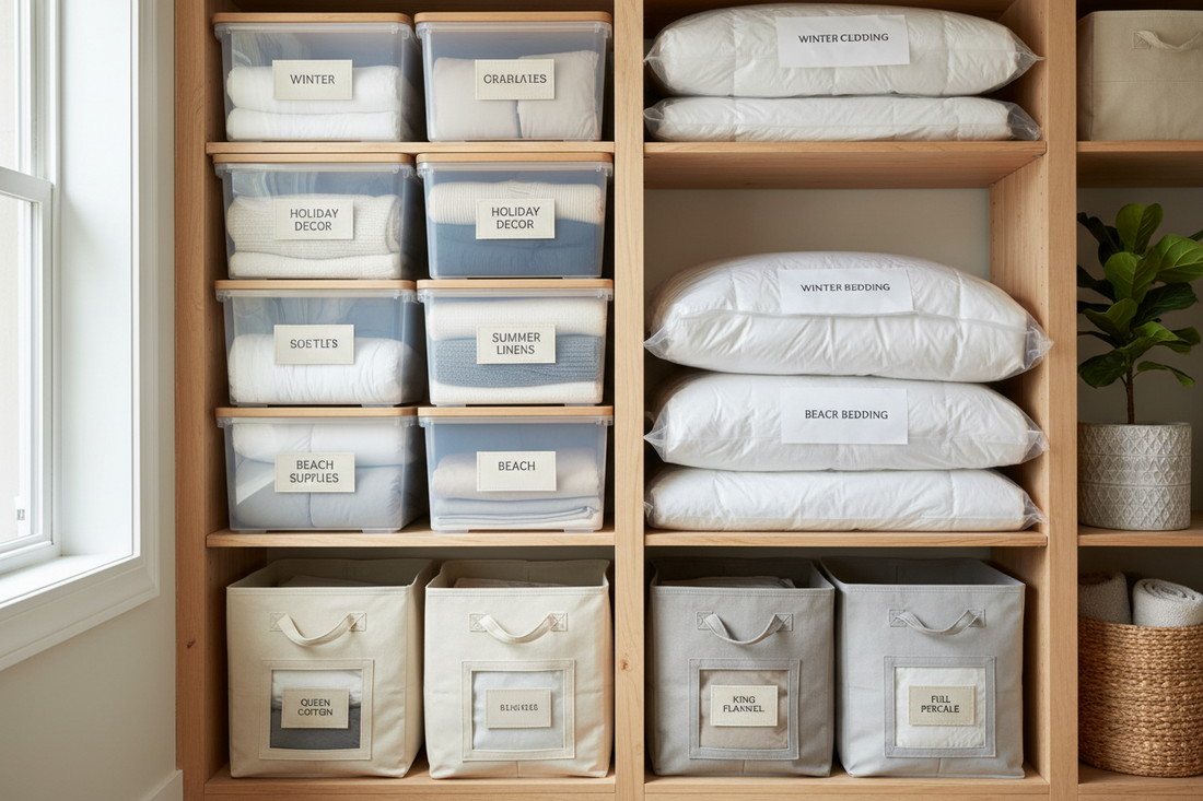 How to Store Seasonal Items Smartly