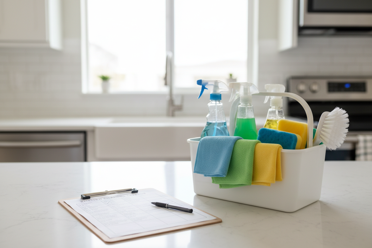 The Best Kitchen Cleaning Schedule for Busy People