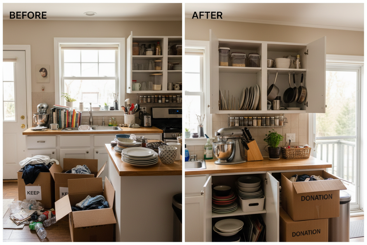 How to Declutter Your Kitchen in One Weekend