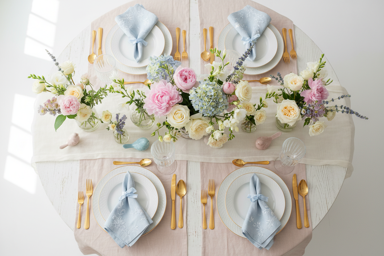 Luxury Spring Table Decor Ideas