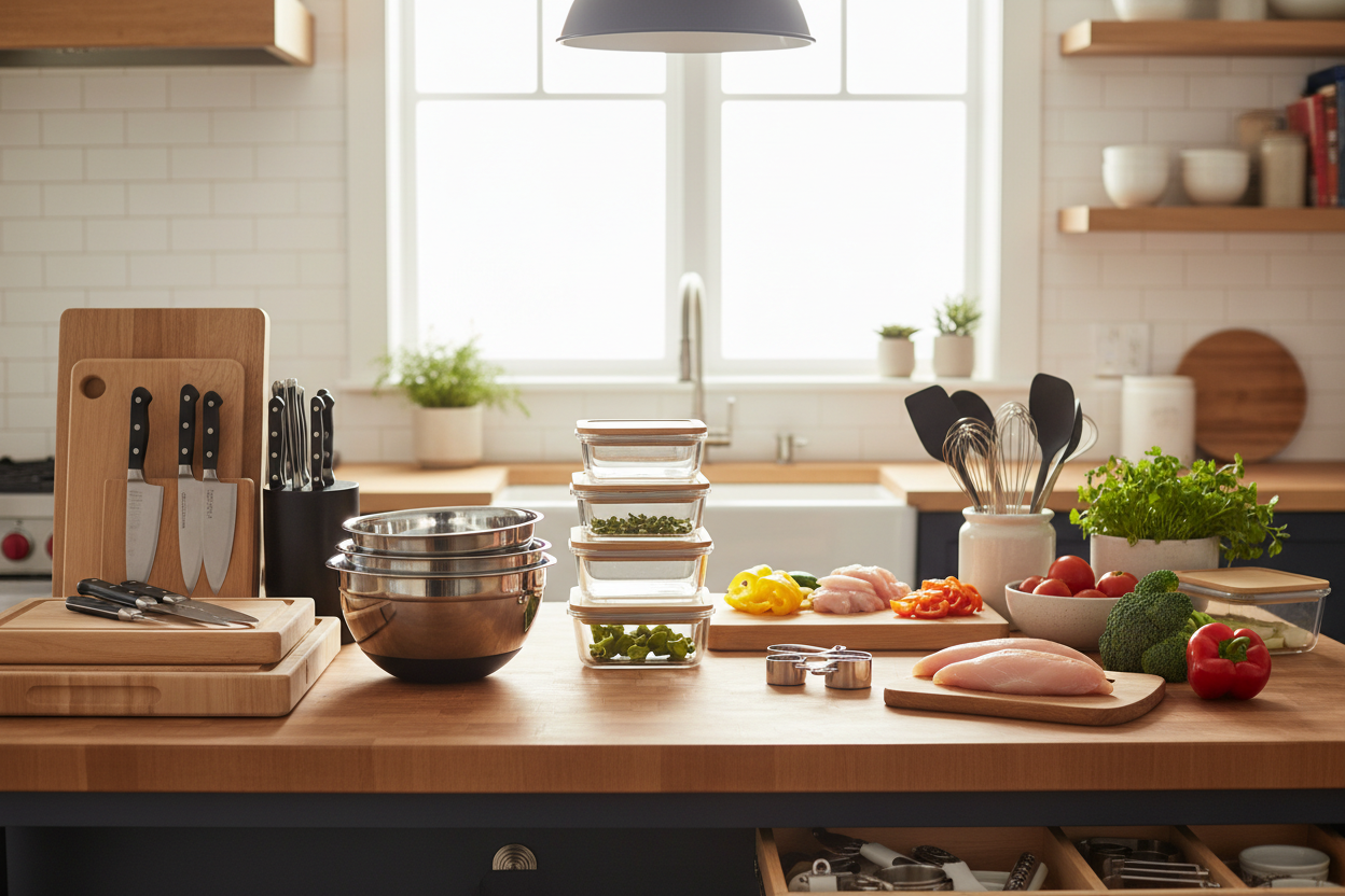 How to Create a Meal Prep Station in Your Kitchen