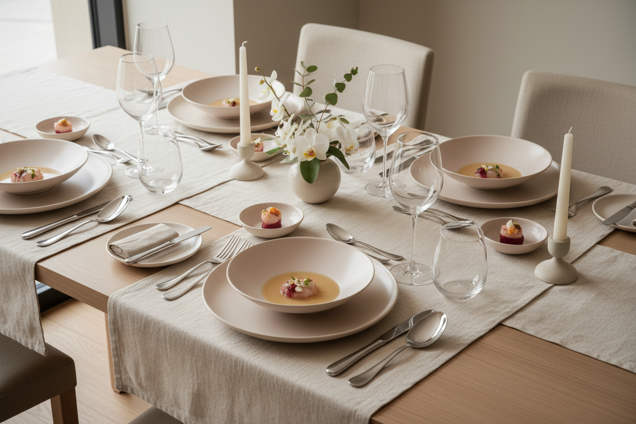 How to Set Up a Multi-Course Fine Dining Table
