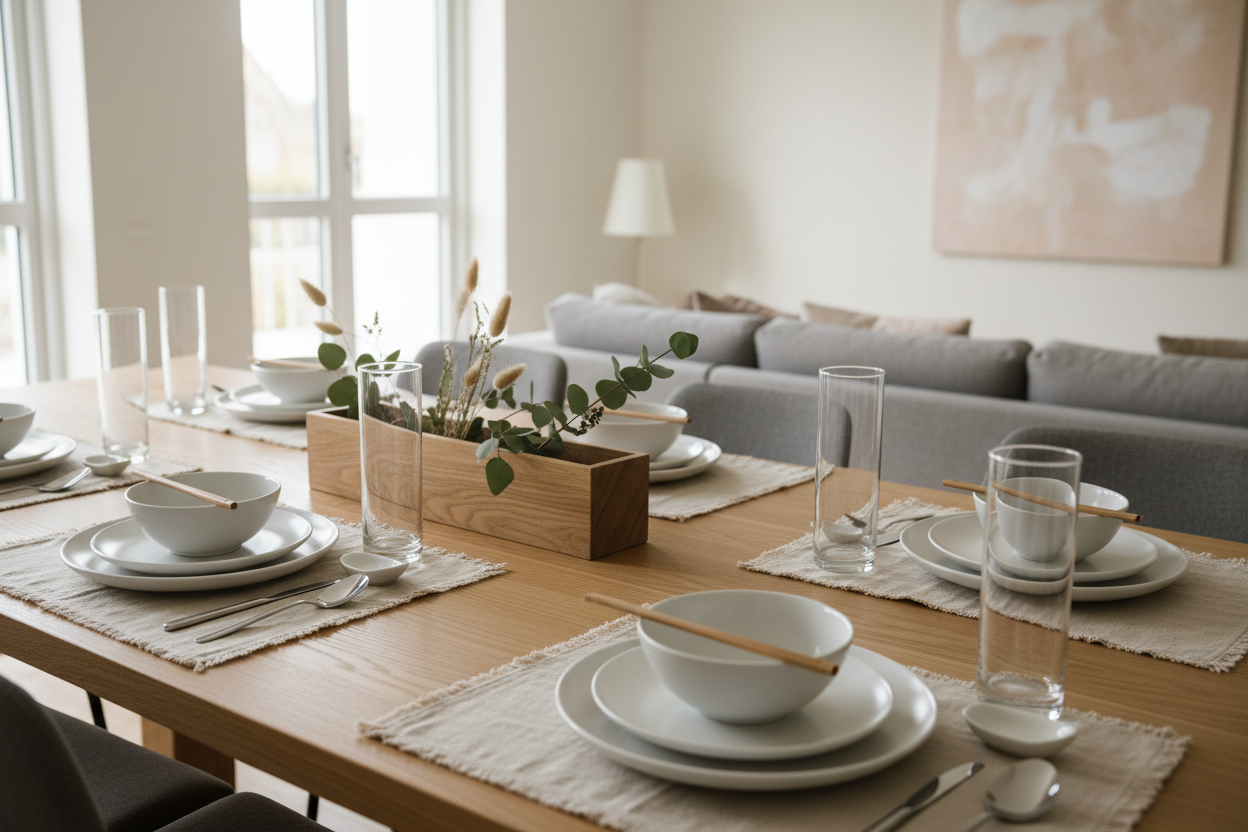 Neutral Table Styling for Modern Homes