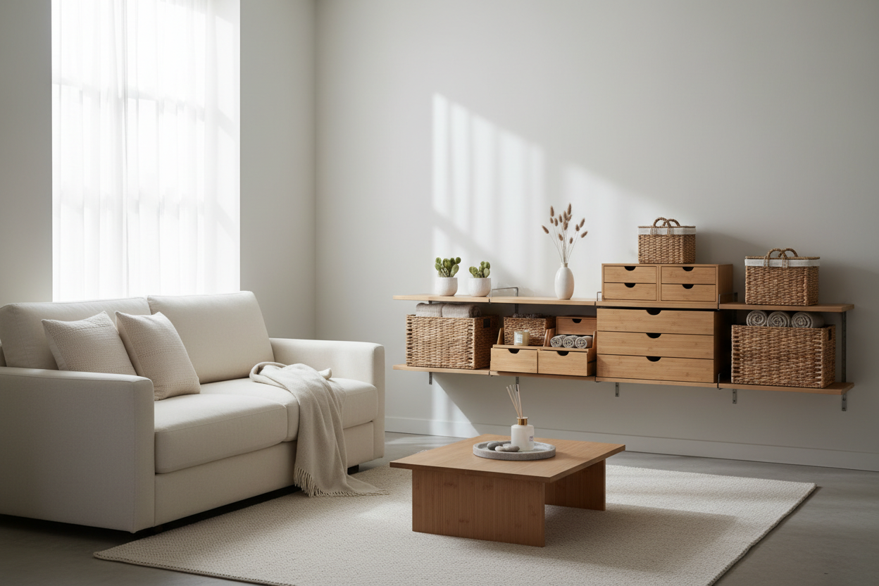 How to Organize a Small Living Room Without Clutter